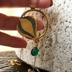 Collana mongolfiera con anello Magikemani